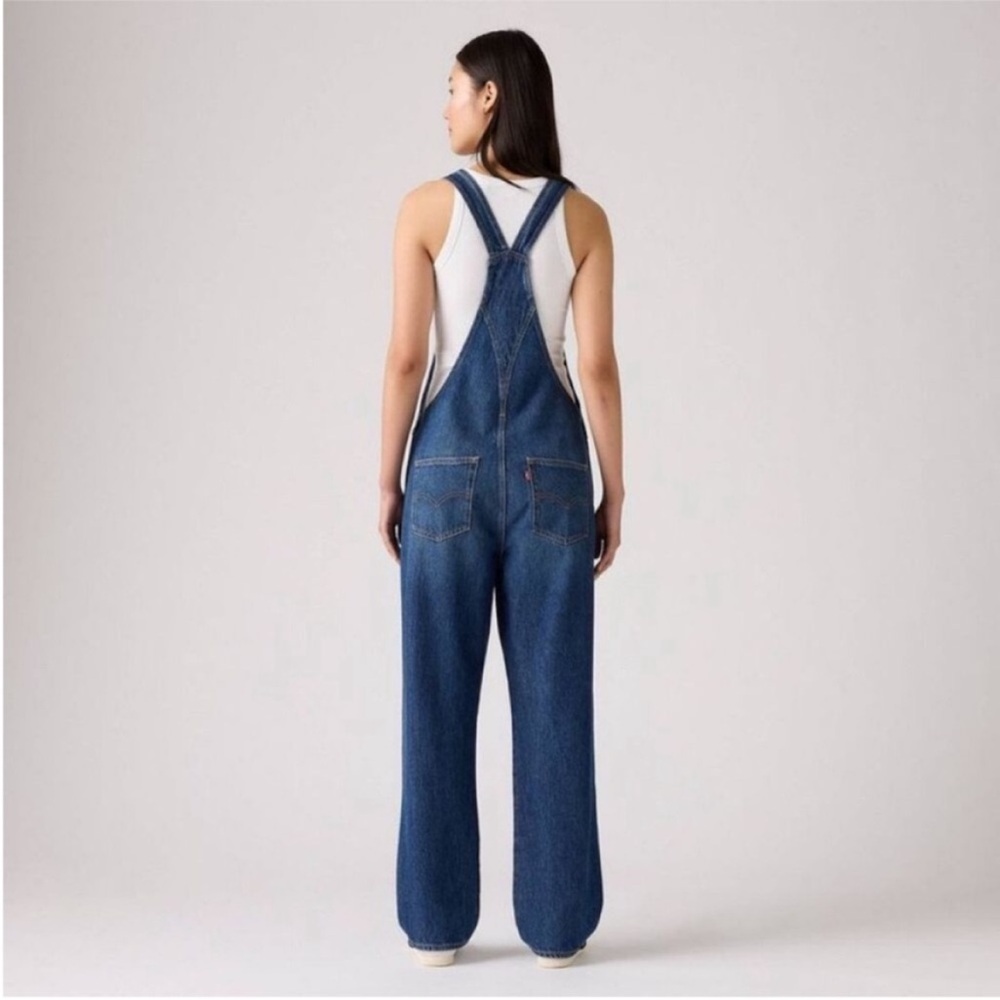 Levi's Women's Vintage Denim Jean Overalls Size Large - Picture 3 of 14